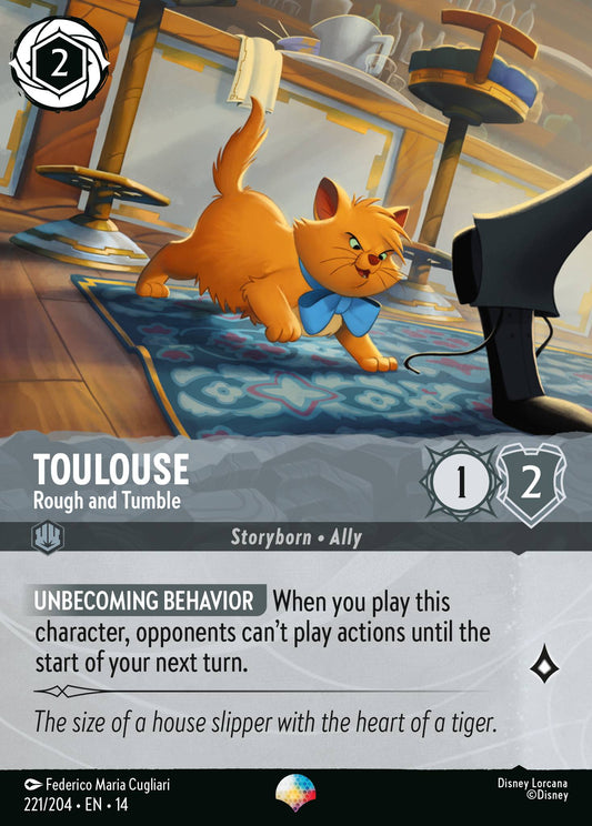 Toulouse - Rough and Tumble (Epic) - Disney Lorcana