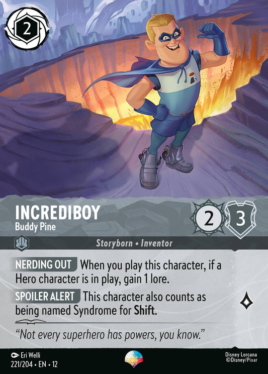 Incrediboy - Buddy Pine (Epic) - Disney Lorcana