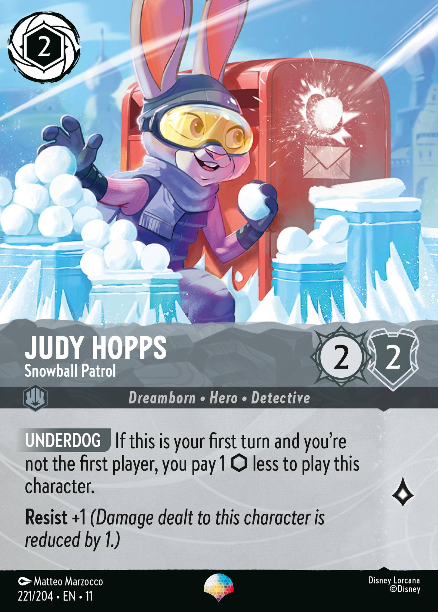 Judy Hopps - Snowball Patrol - Winterspell - Epic