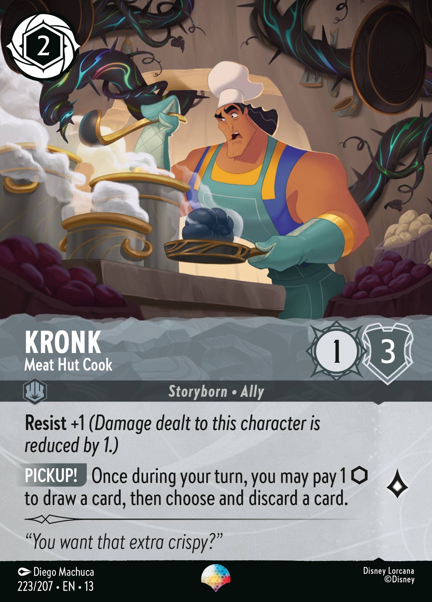 Kronk - Meat Hut Cook (Epic) - Disney Lorcana