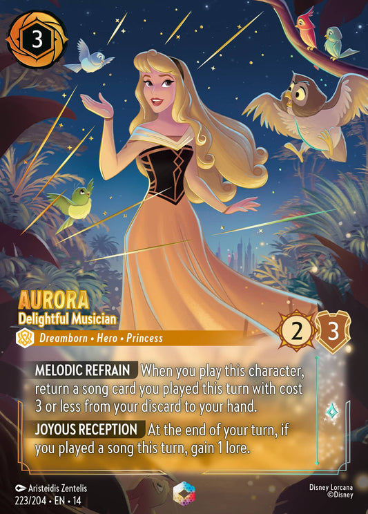 Aurora - Delightful Musician (Enchanted) - Disney Lorcana