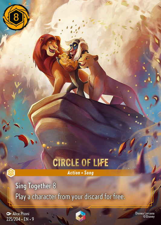 Circle of Life (Enchanted) - Enchanted Lorcana Holofoil Card
