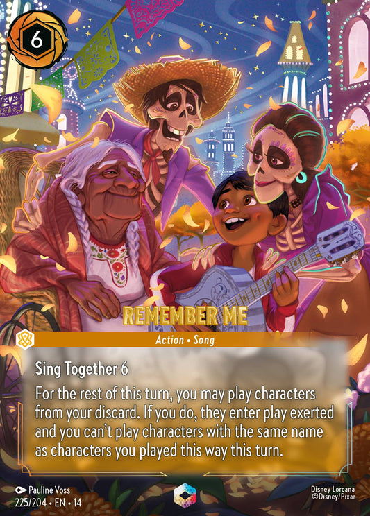 Remember Me (Enchanted) - Disney Lorcana