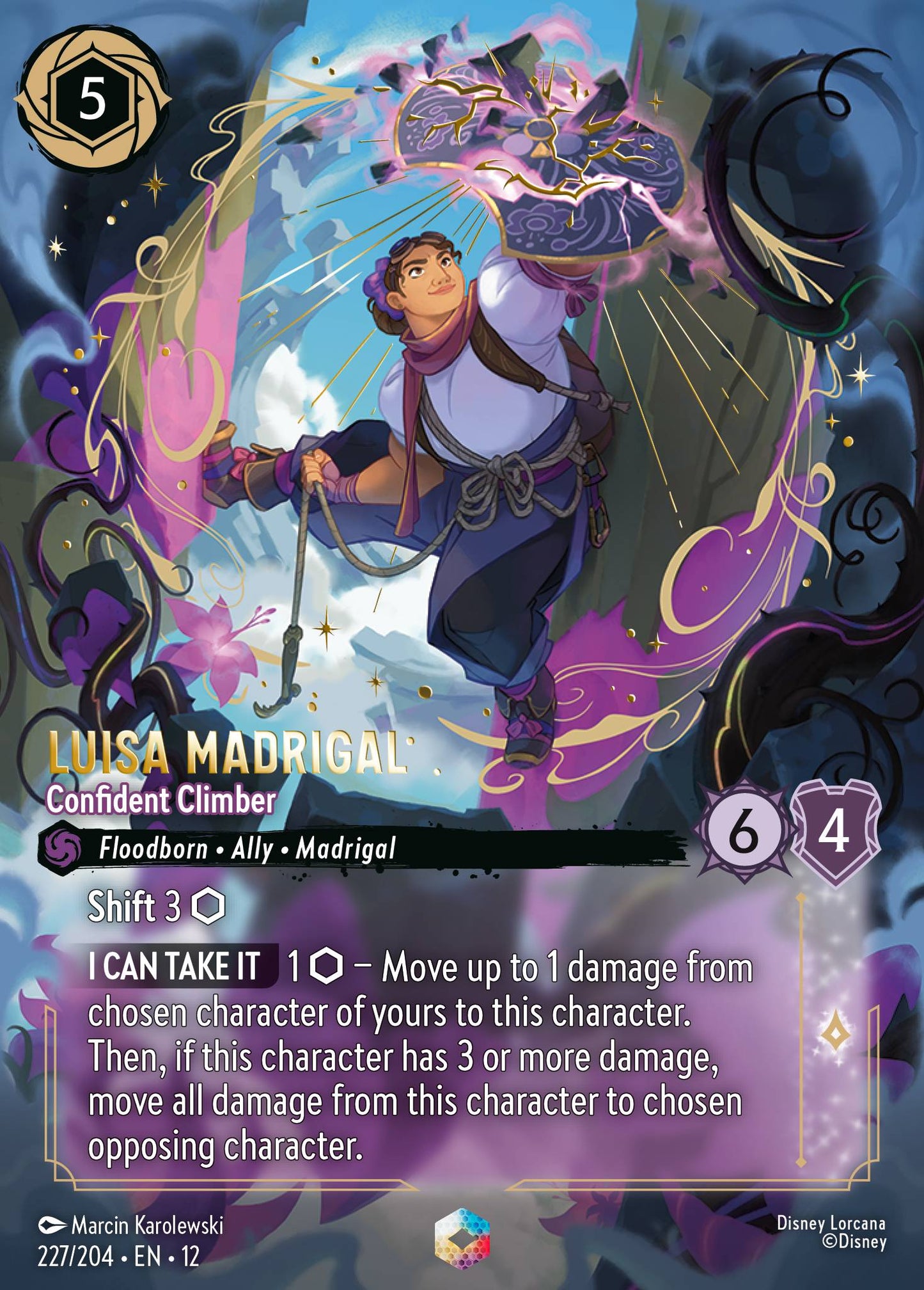 Luisa Madrigal - Confident Climber (Enchanted) - Disney Lorcana