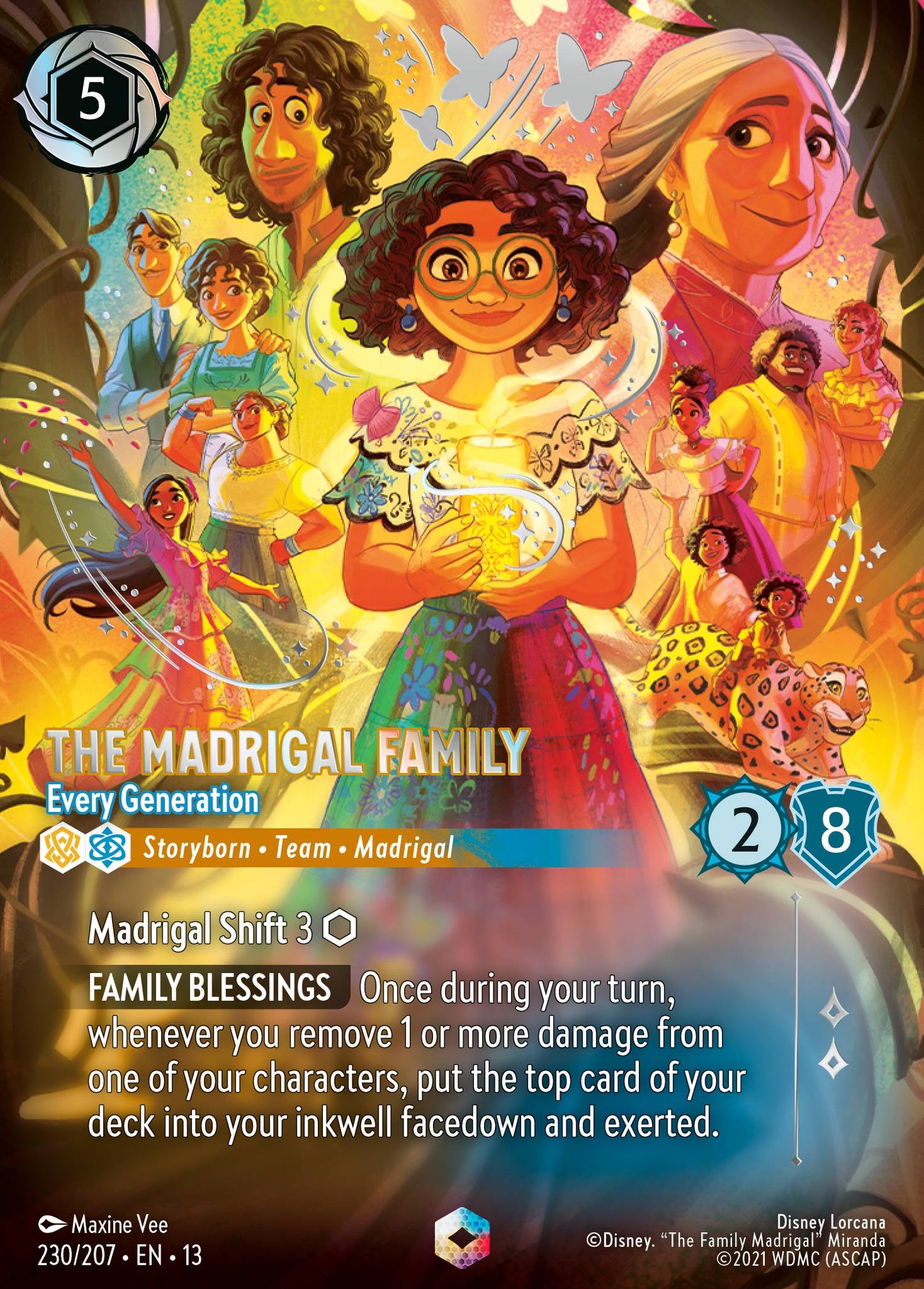 The Madrigal Family - Every Generation - Enchanted Lorcana Card