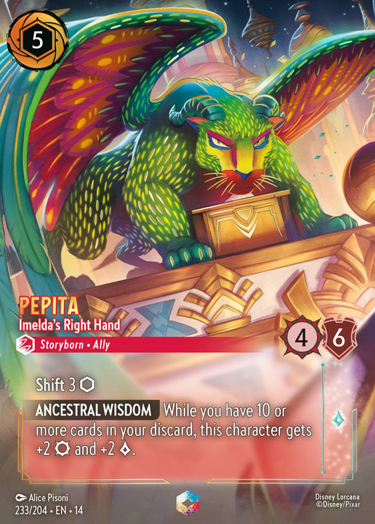 Pepita - Imelda's Right Hand - Enchanted Lorcana Card