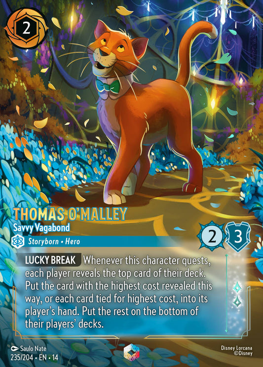 Thomas O'Malley - Savvy Vagabond (Enchanted) - Disney Lorcana