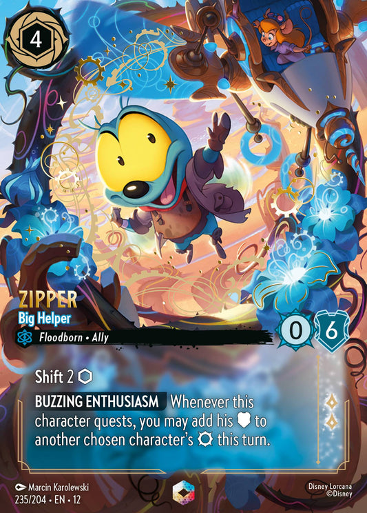 Zipper - Big Helper (Enchanted) - Disney Lorcana
