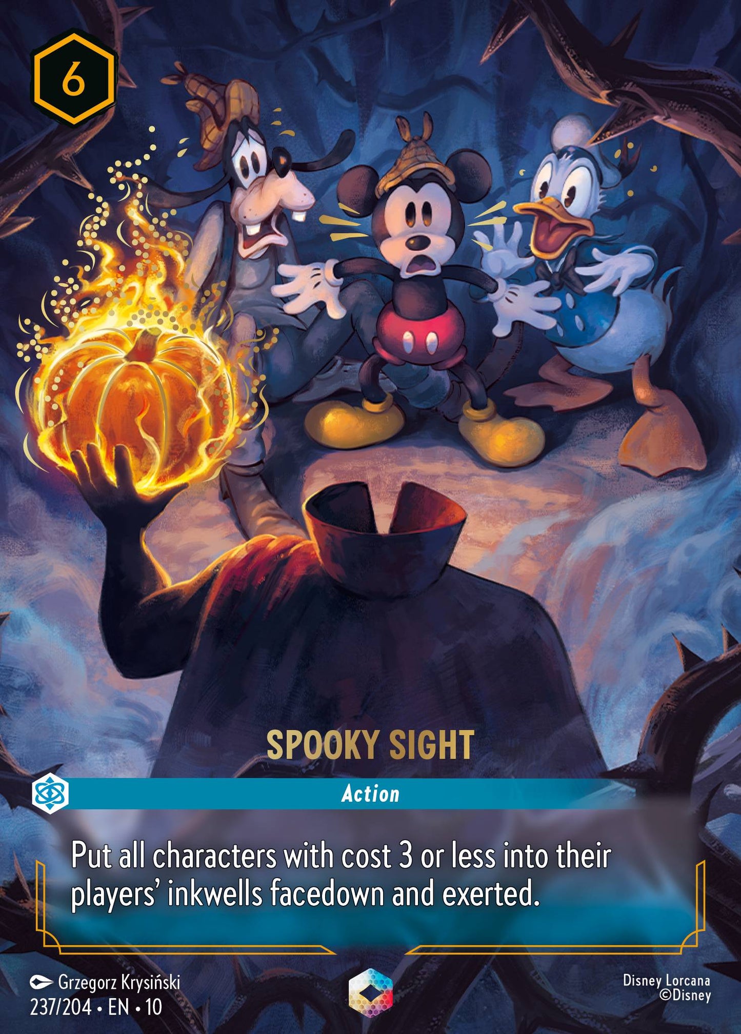 Spooky Sight (Enchanted) - Enchanted Lorcana Holofoil Card