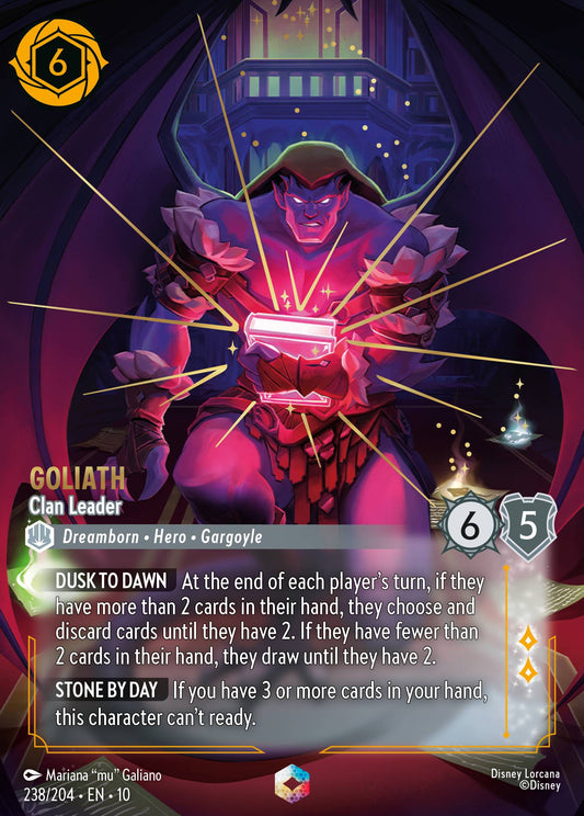 Goliath - Clan Leader (Enchanted) - Enchanted Lorcana Holofoil Card