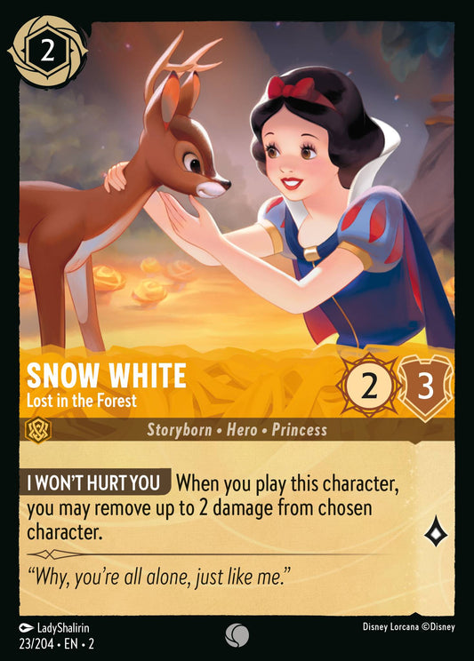 Snow White - Lost in the Forest - Common Lorcana Card