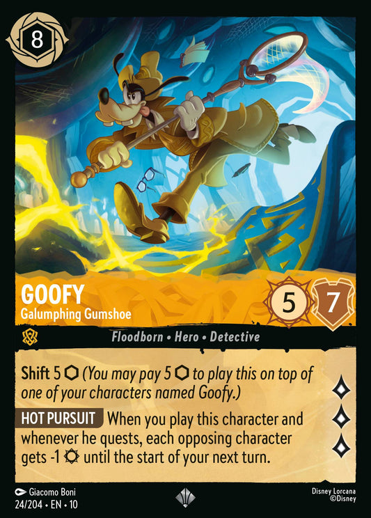 Goofy - Galumphing Gumshoe (Super Rare)