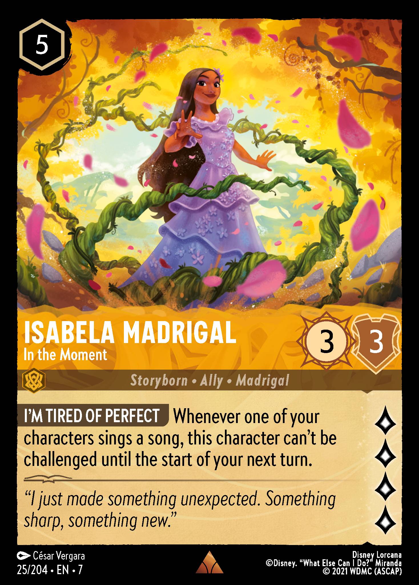 Isabela Madrigal - In the Moment (Rare)
