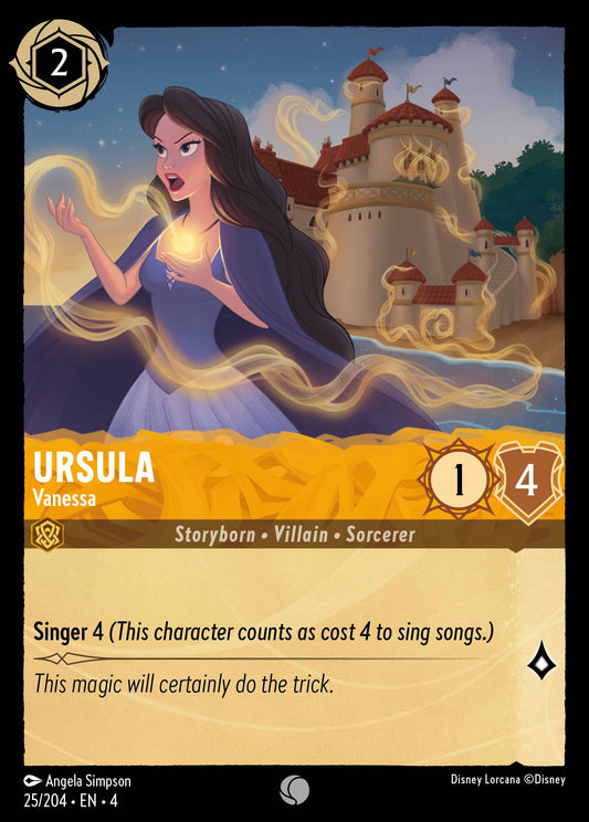 Ursula - Vanessa - Disney Lorcana Card