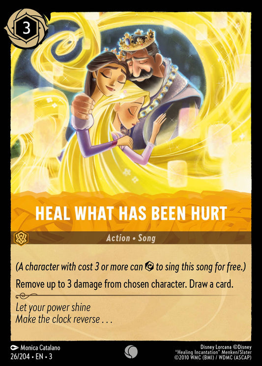 Heal What Has Been Hurt - Disney Lorcana Card