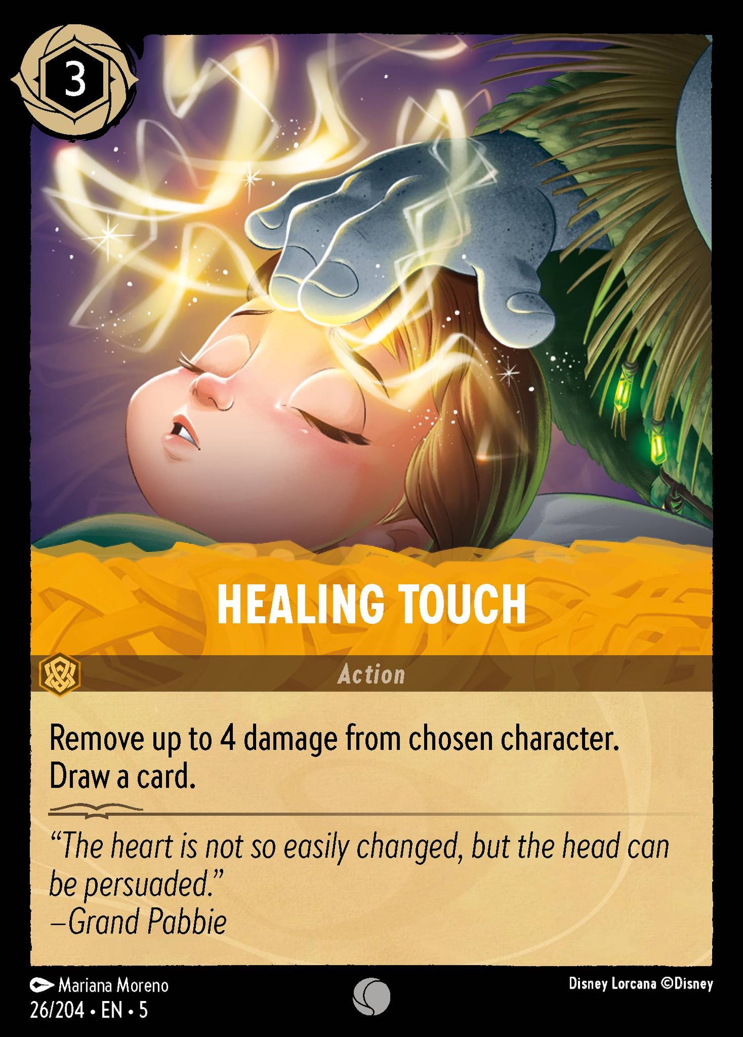 Healing Touch - Common Lorcana Card