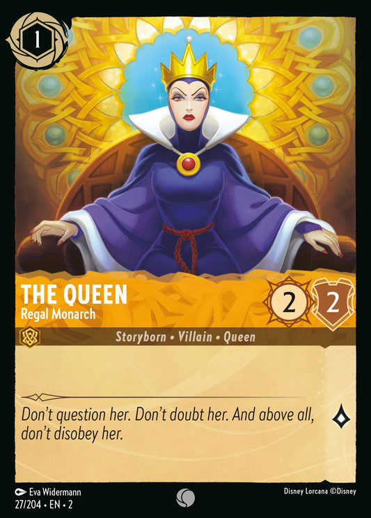 The Queen - Regal Monarch - Common Lorcana Card