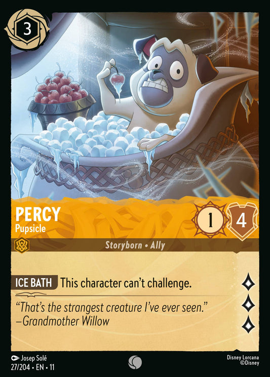 Percy - Pupsicle - Common Lorcana Card