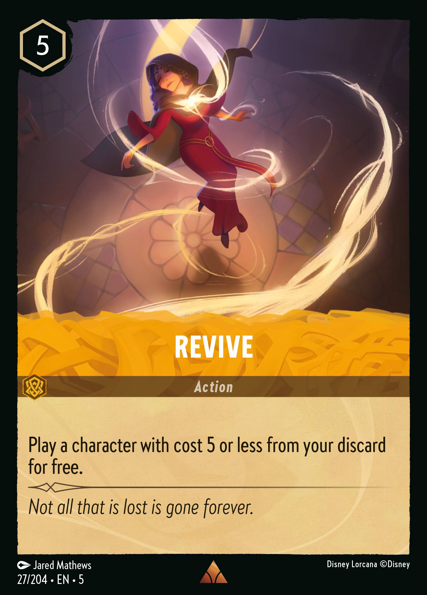 Revive - Rare Lorcana Card