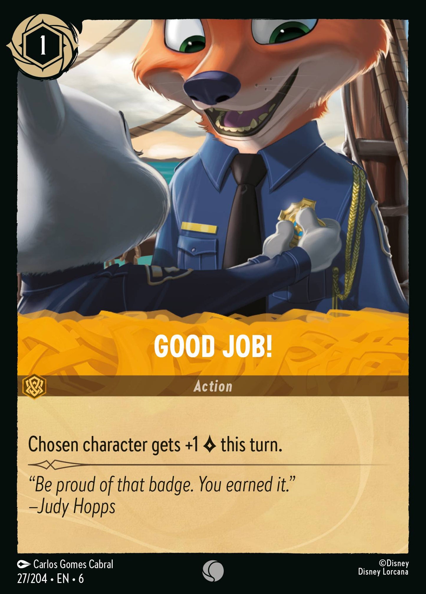 Good Job! - Common Lorcana Card