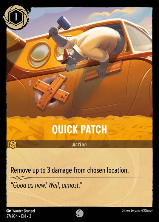 Quick Patch - Common Lorcana Card