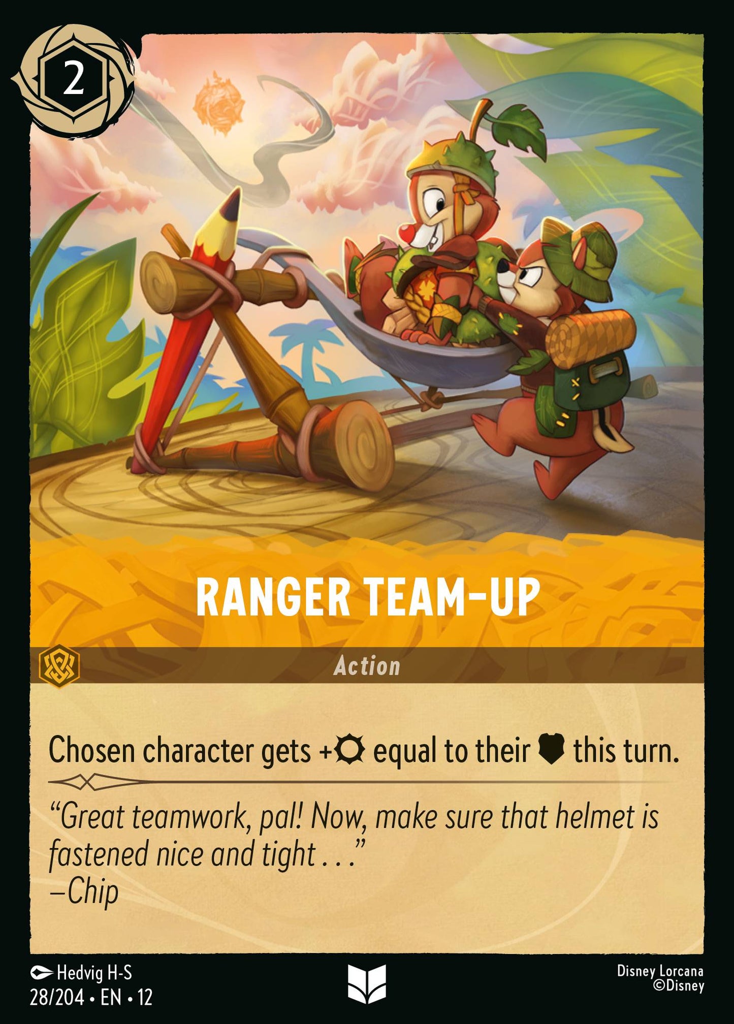 Ranger Team-Up - Uncommon Lorcana Card