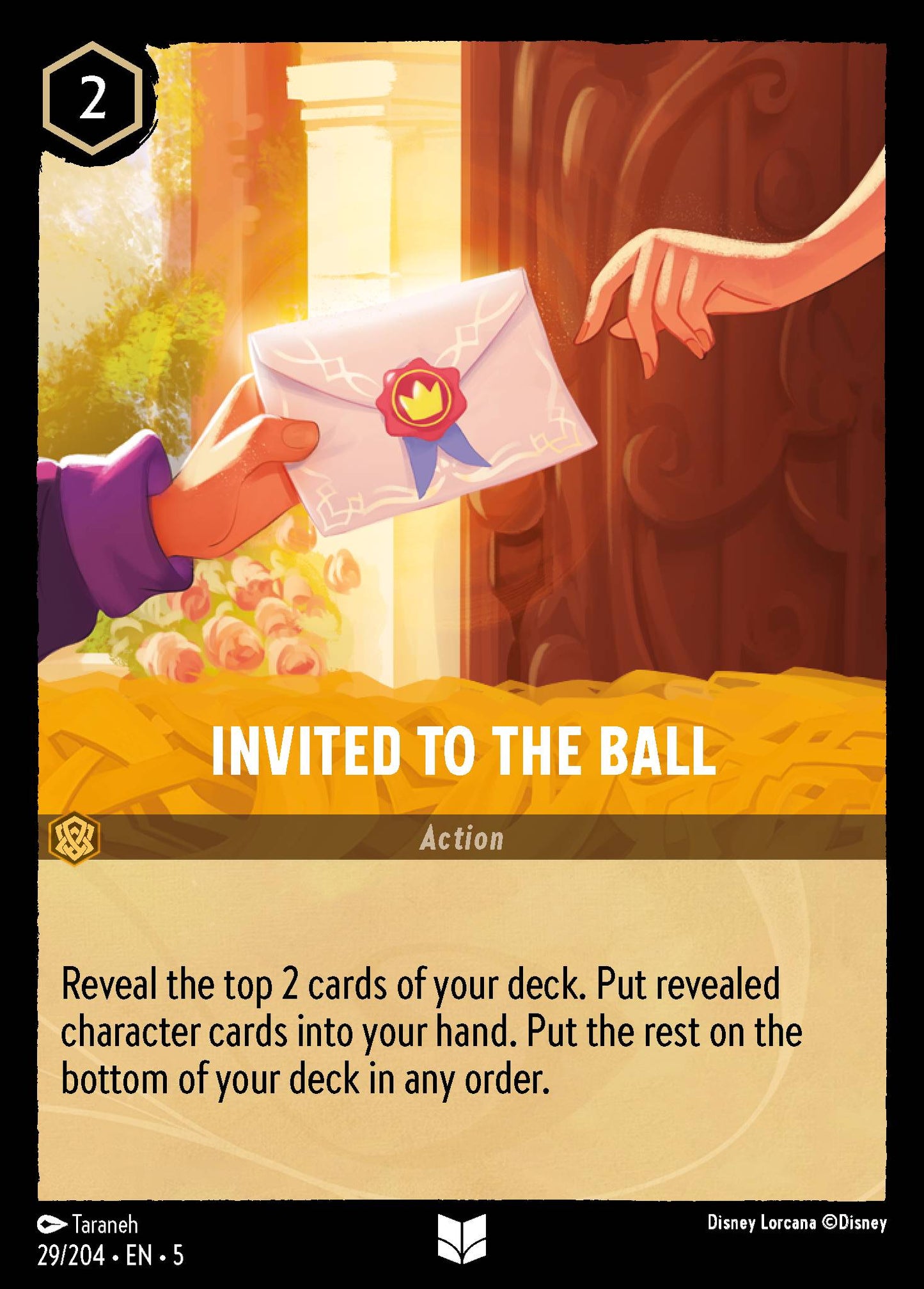 Invited to the Ball - Disney Lorcana Card