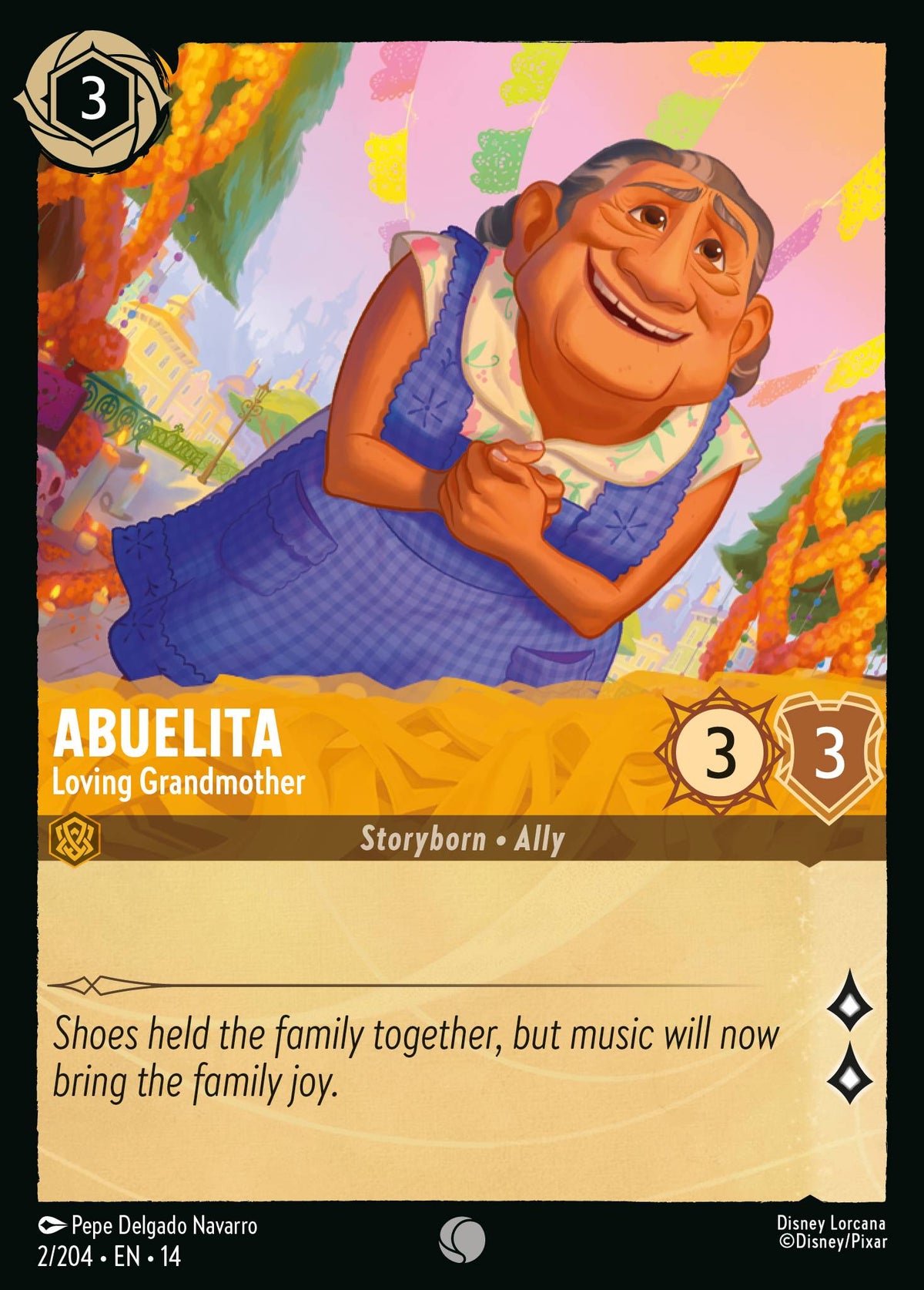 Abuelita - Loving Grandmother - Common Lorcana Card