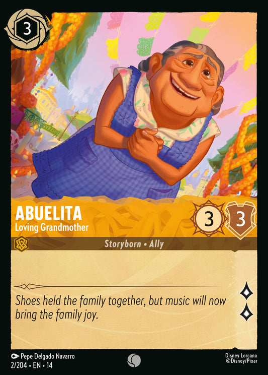 Abuelita - Loving Grandmother - Common Lorcana Card