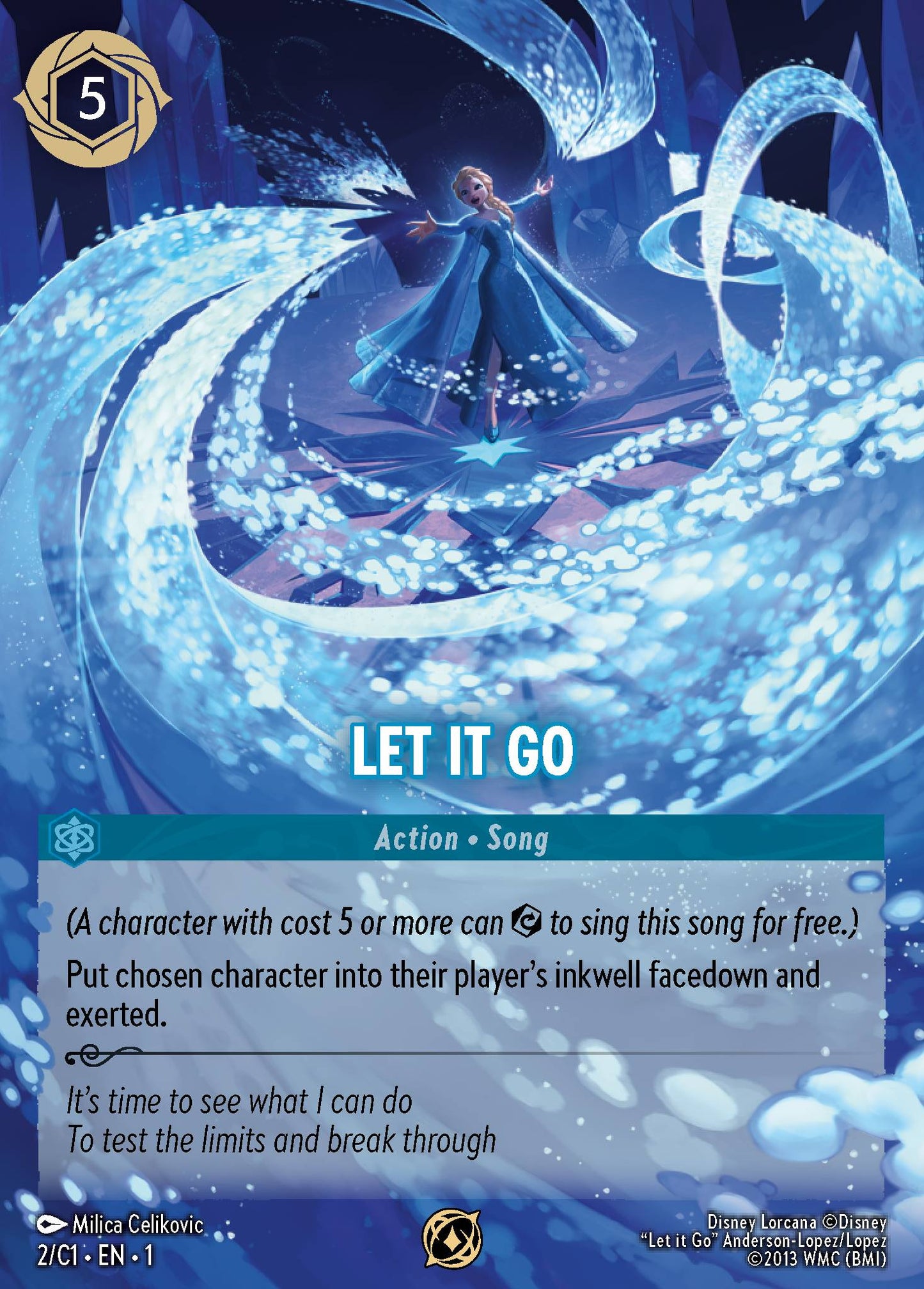 Let It Go - Disney Lorcana Promo Cards - Normal