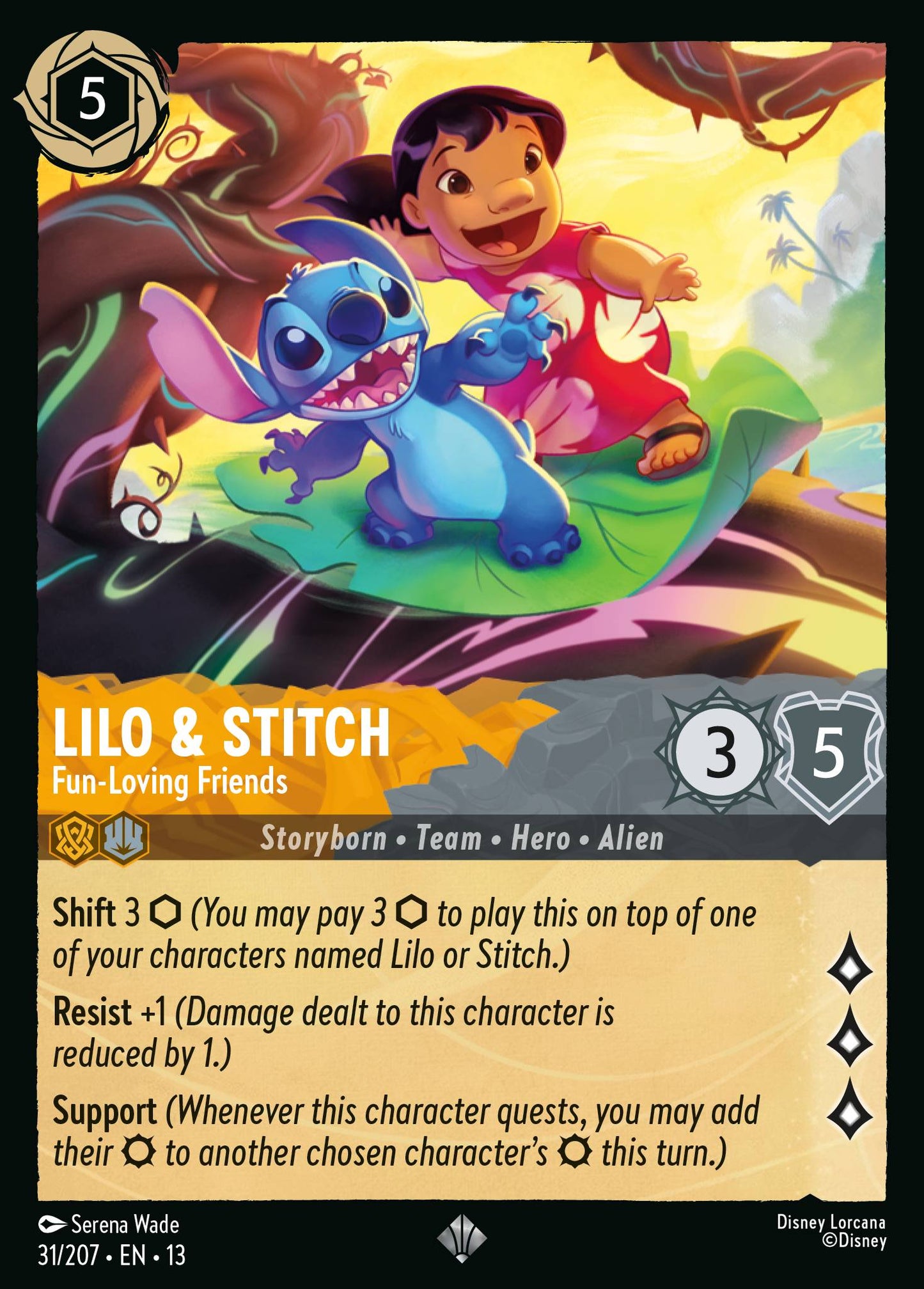 Lilo & Stitch - Fun-Loving Friends - Disney Lorcana