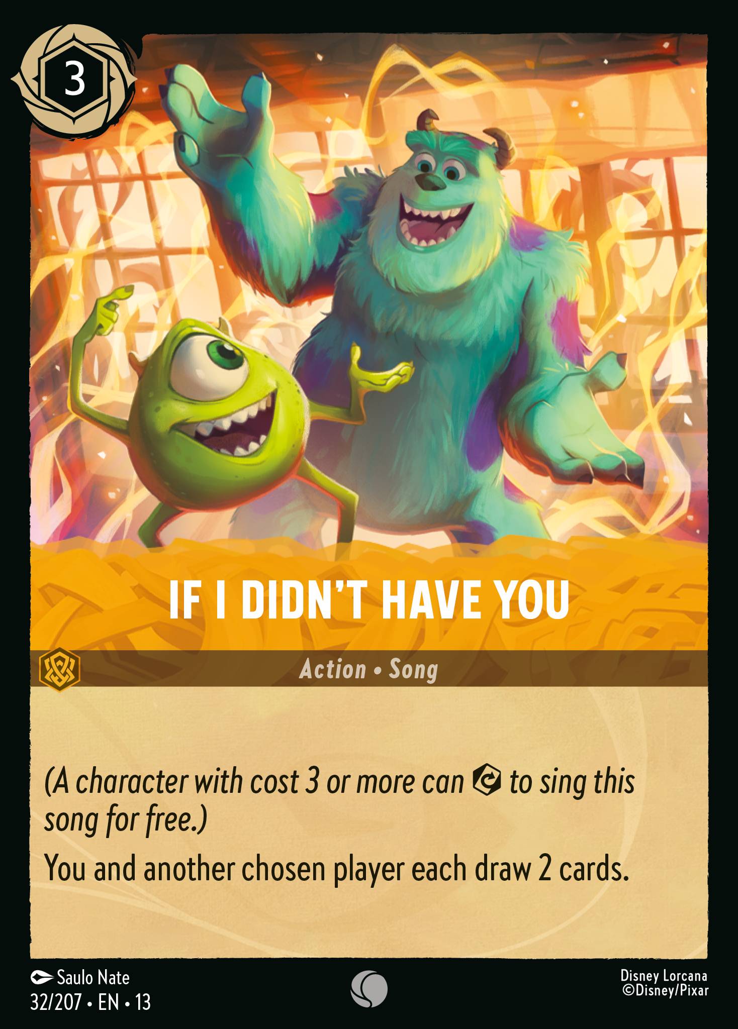 If I Didn't Have You - Common Lorcana Card