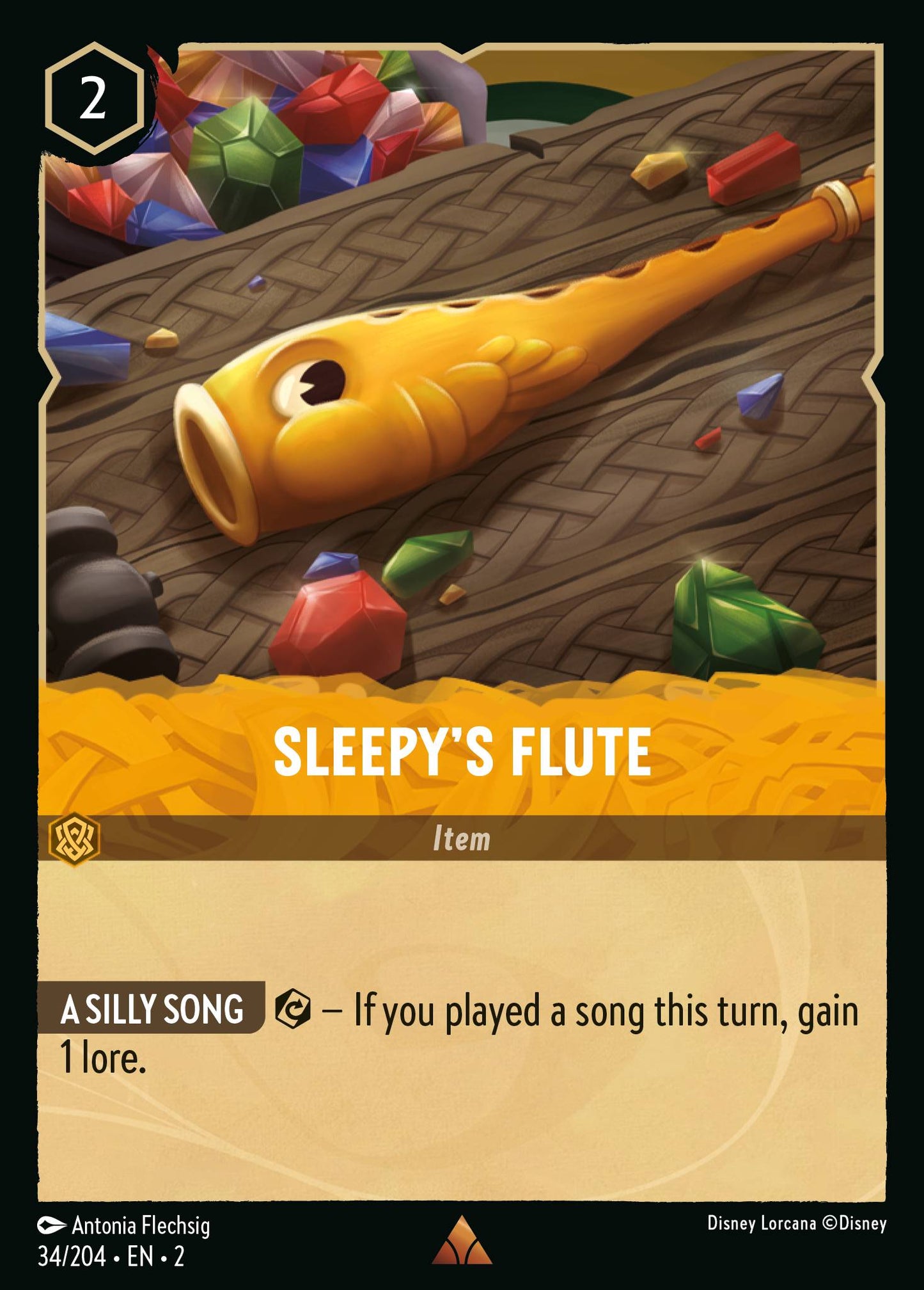 Sleepy's Flute - Rare Lorcana Card