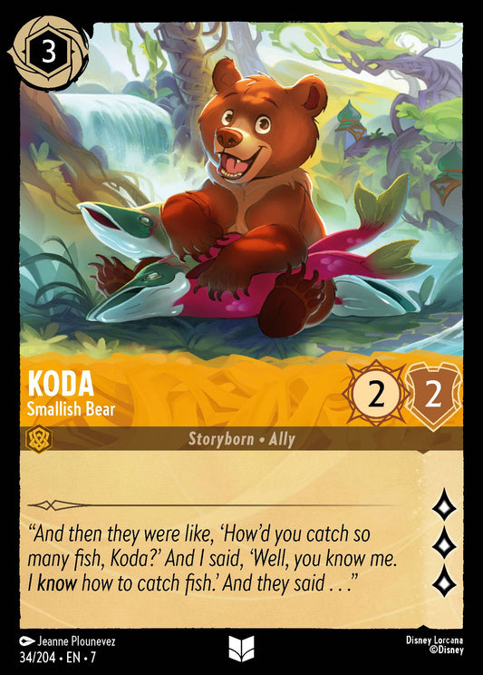 Koda - Smallish Bear - Uncommon Lorcana Card