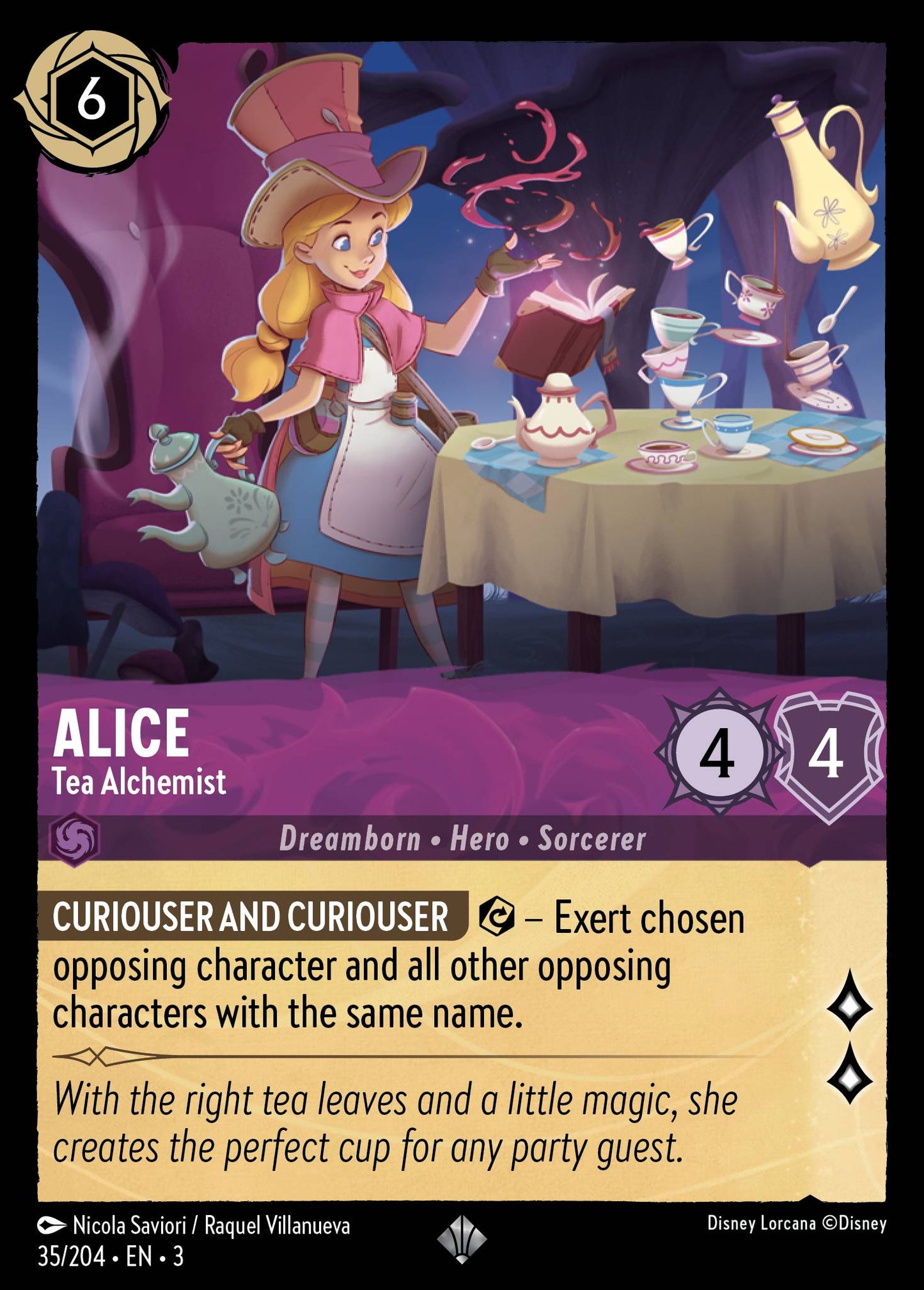 Alice - Tea Alchemist (Super Rare)