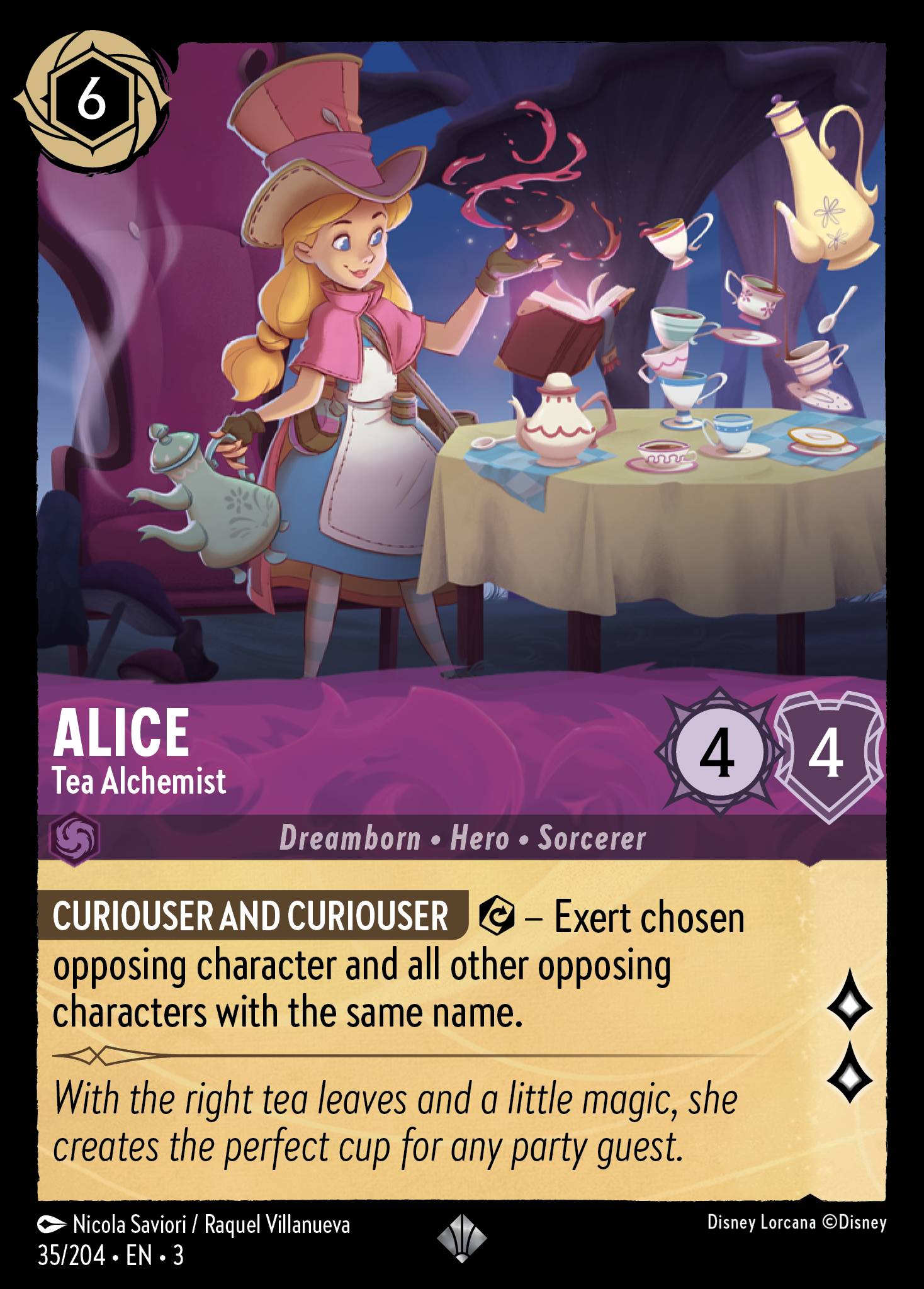 Alice - Tea Alchemist (Super Rare)