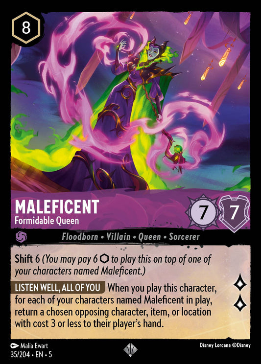 Maleficent - Formidable Queen (Super Rare)