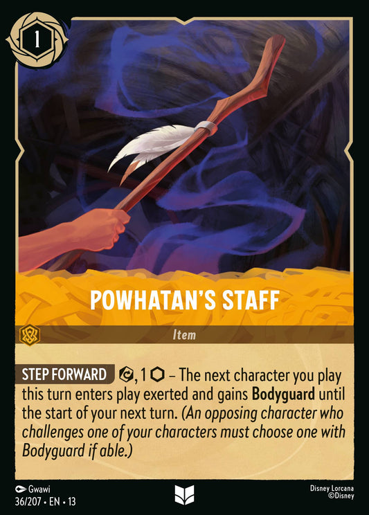 Powhatan's Staff - Uncommon Lorcana Card