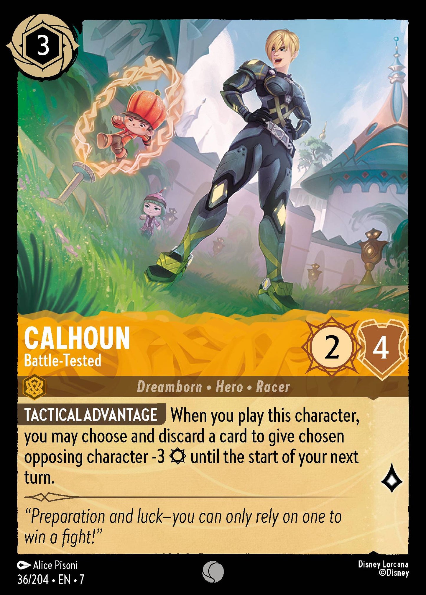 Calhoun - Battle-Tested - Common Lorcana Card