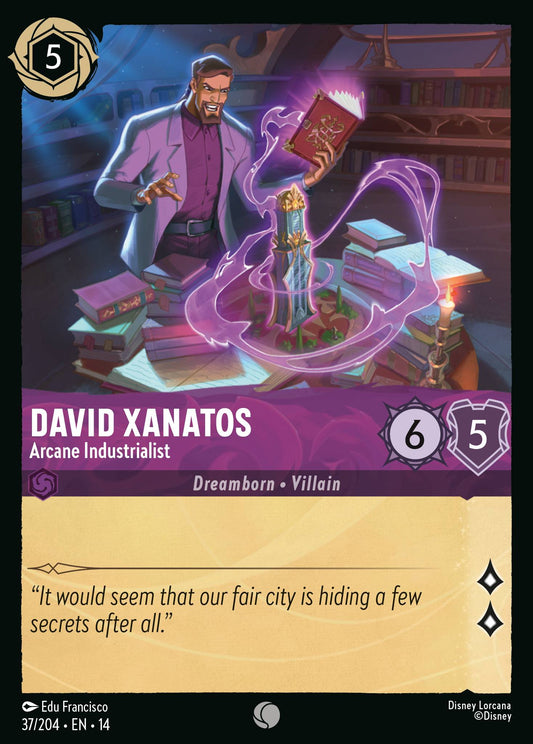 David Xanatos - Arcane Industrialist - Common Lorcana Card