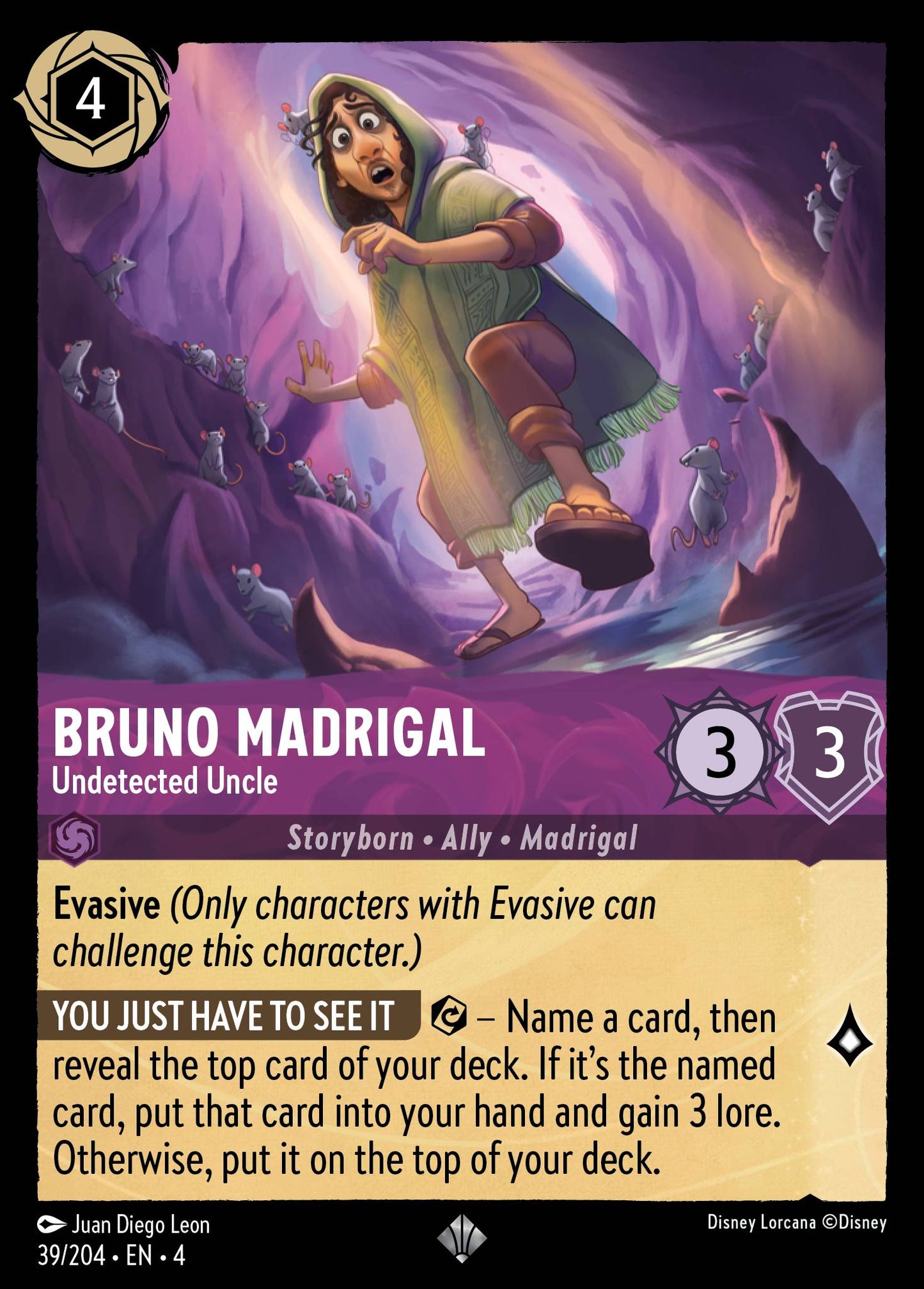 Bruno Madrigal - Undetected Uncle (Super Rare)