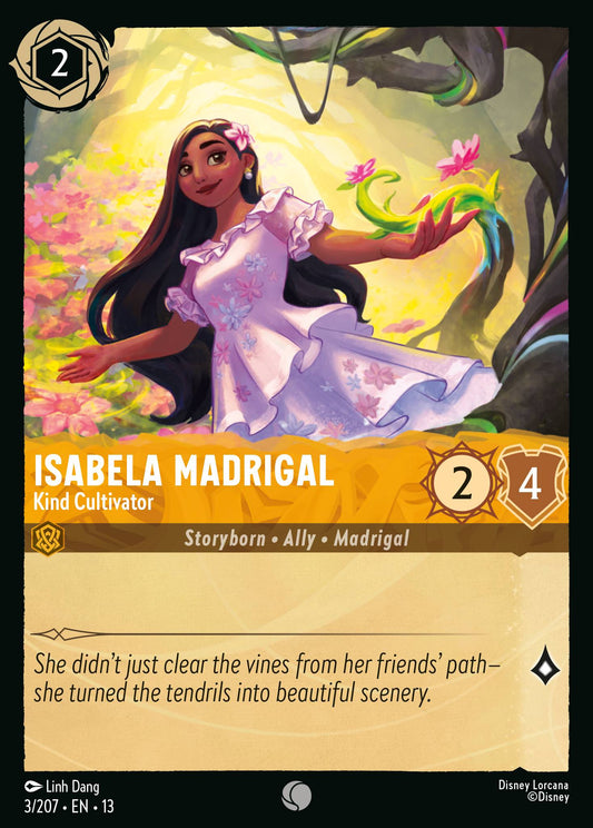 Isabela Madrigal - Kind Cultivator - Common Lorcana Card