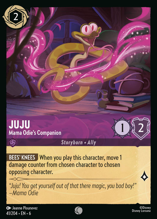 Juju - Mama Odie's Companion - Common Lorcana Card