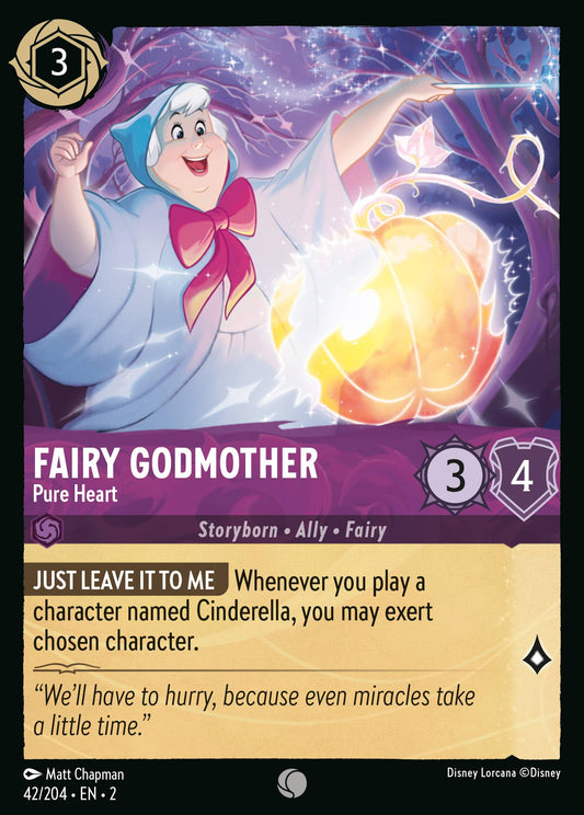 Fairy Godmother - Pure Heart - Common Lorcana Card