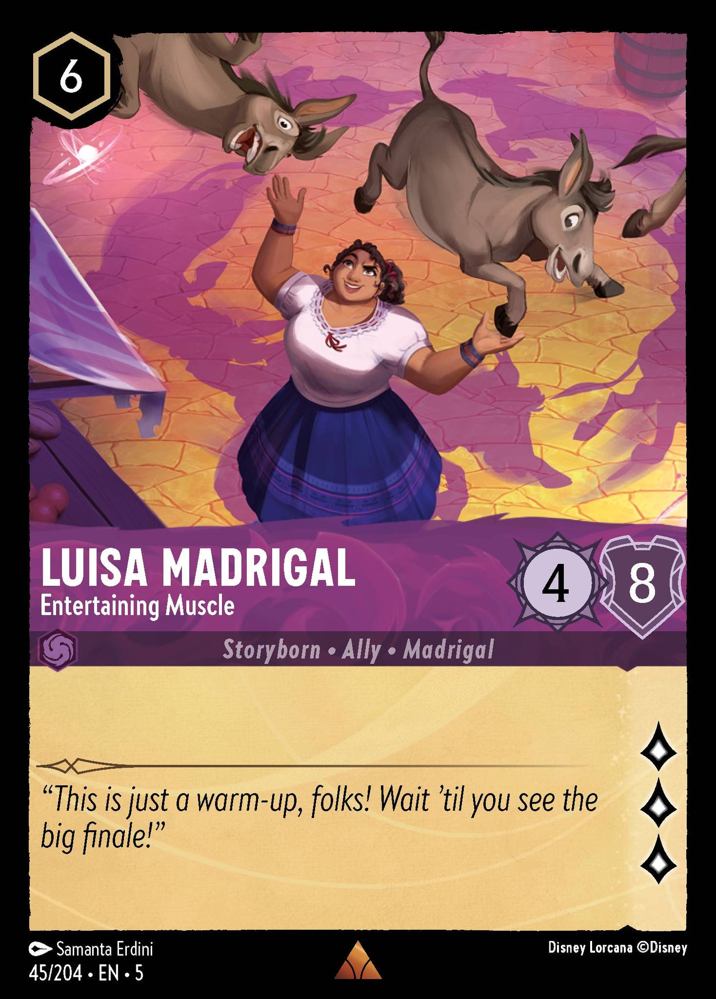 Luisa Madrigal - Entertaining Muscle (Rare)