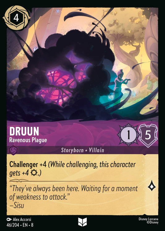 Druun - Ravenous Plague - Uncommon Lorcana Card