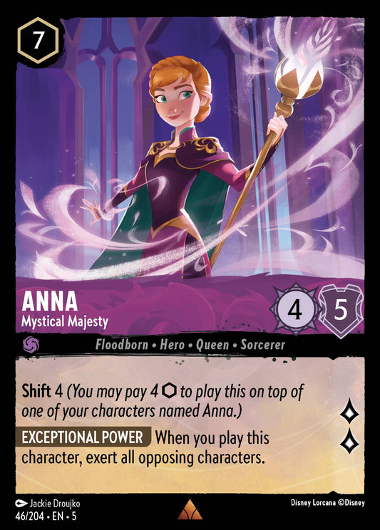 Anna - Mystical Majesty - Rare Lorcana Card