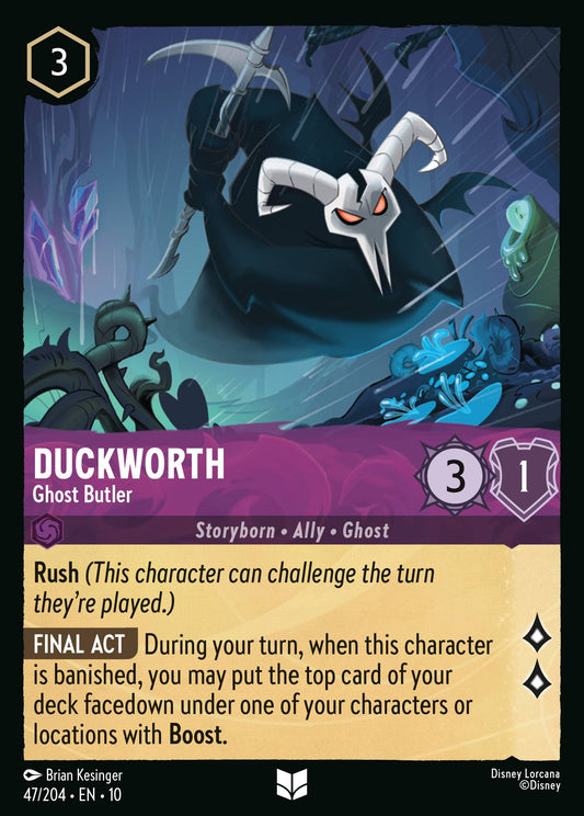 Duckworth - Ghost Butler - Uncommon Lorcana Card