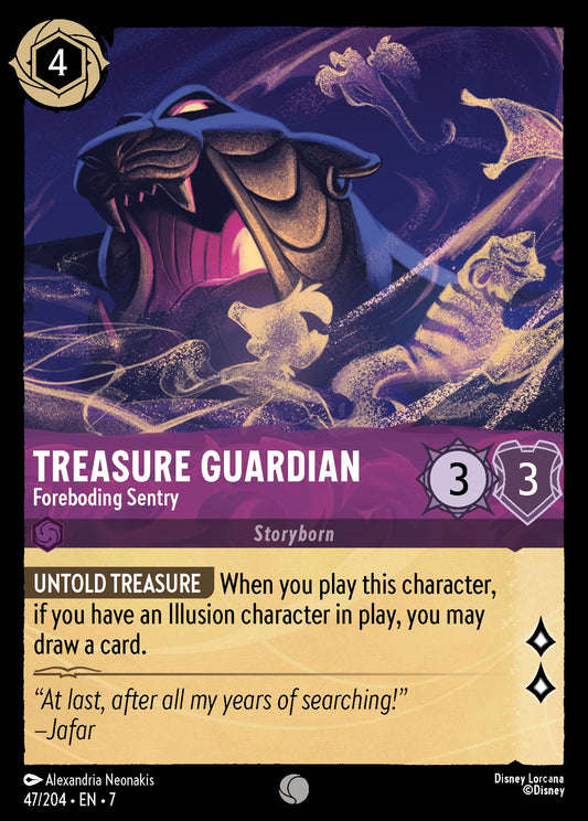 Treasure Guardian - Foreboding Sentry - Common Lorcana Card