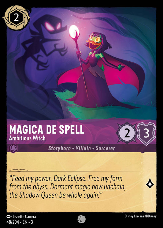 Magica De Spell - Ambitious Witch - Common Lorcana Card